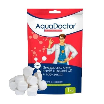 Хлор таблетки С-60Т AquaDOCTOR 1 кг